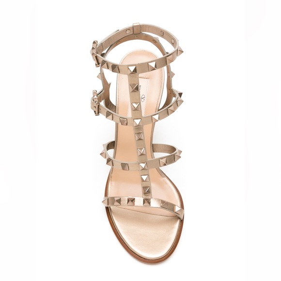 Valentino Garavani Rockstud 90mm Ankle-strap Sandals - Picture 3 of 11